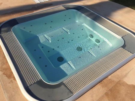 Переливной спа бассейн USSPA Divan